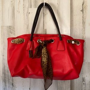 Penelope Ann Bag Tote Purse With Braided Handles